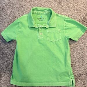 Crewcuts Kids Vibrant Green Polo